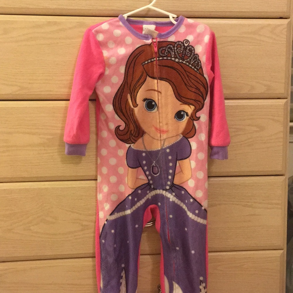 Sofia the First footsie pajamas